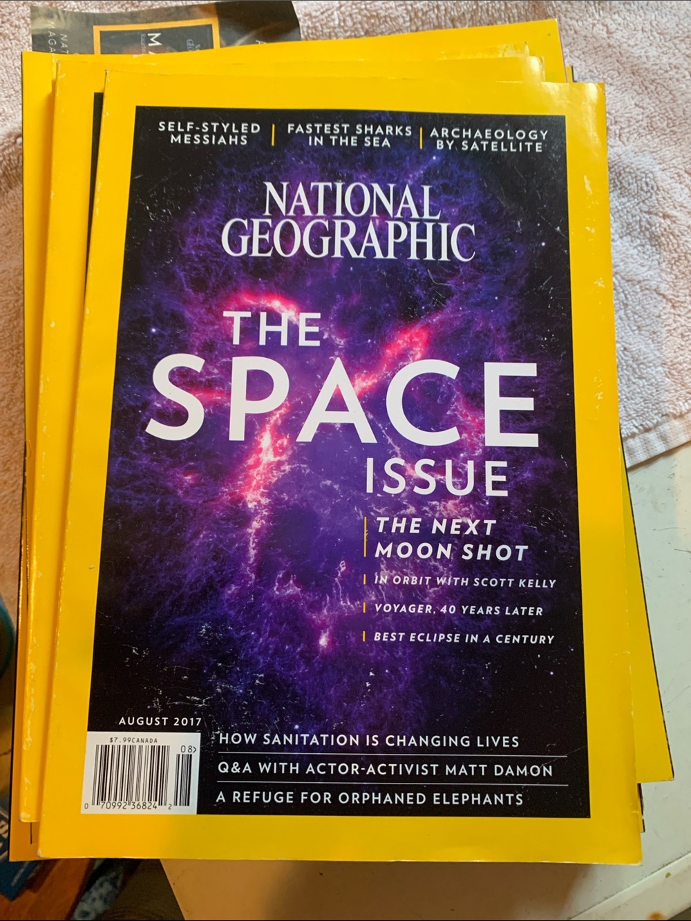 National Geographic Space Aug 2017 edition